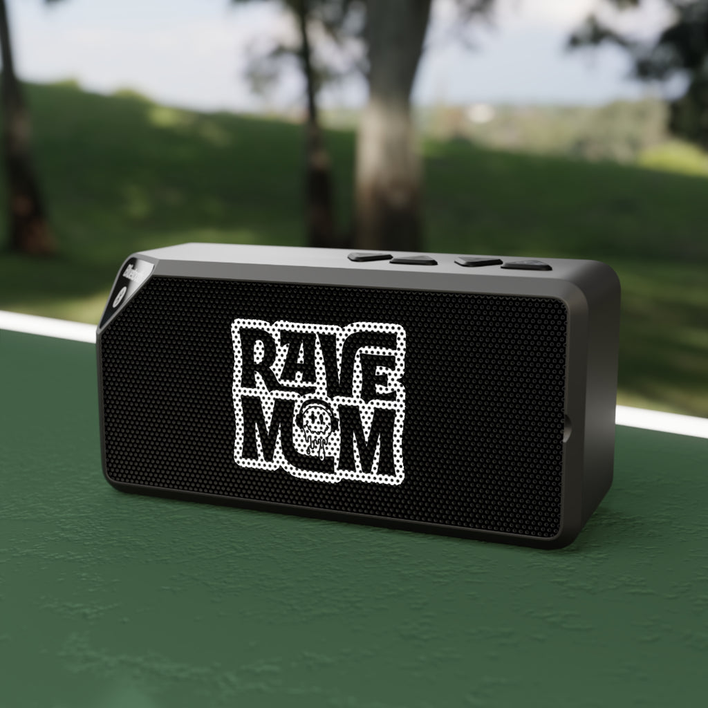 Bluetooth Speaker — RAVE MOM Logo - Portable Party Speaker