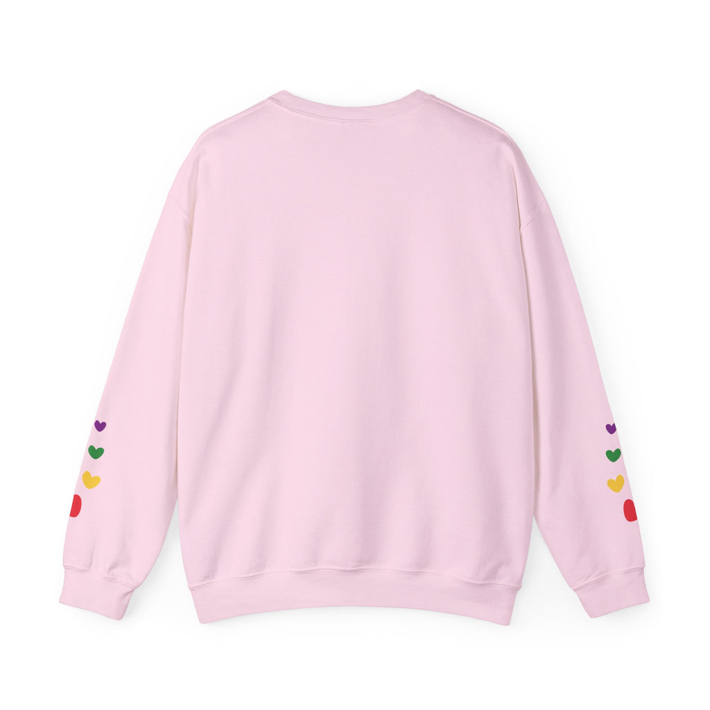 "Eye See You" Minimal Rainbow Eye Crewneck Sweatshirt