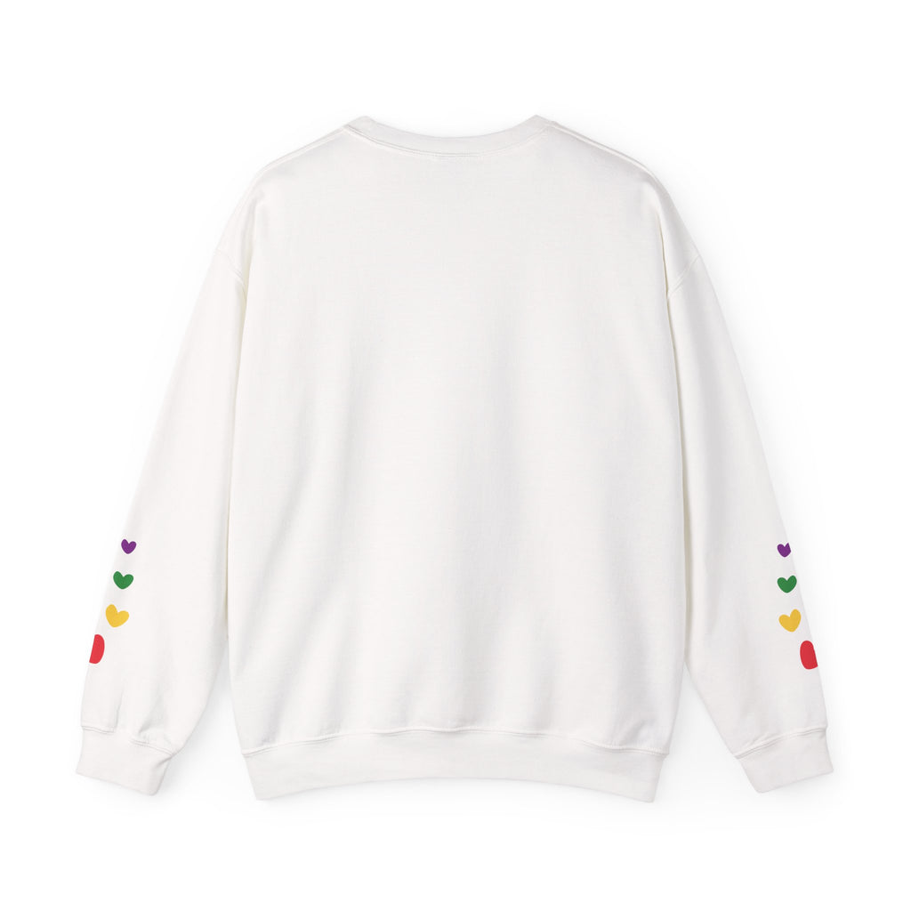 "Eye See You" Minimal Rainbow Eye Crewneck Sweatshirt