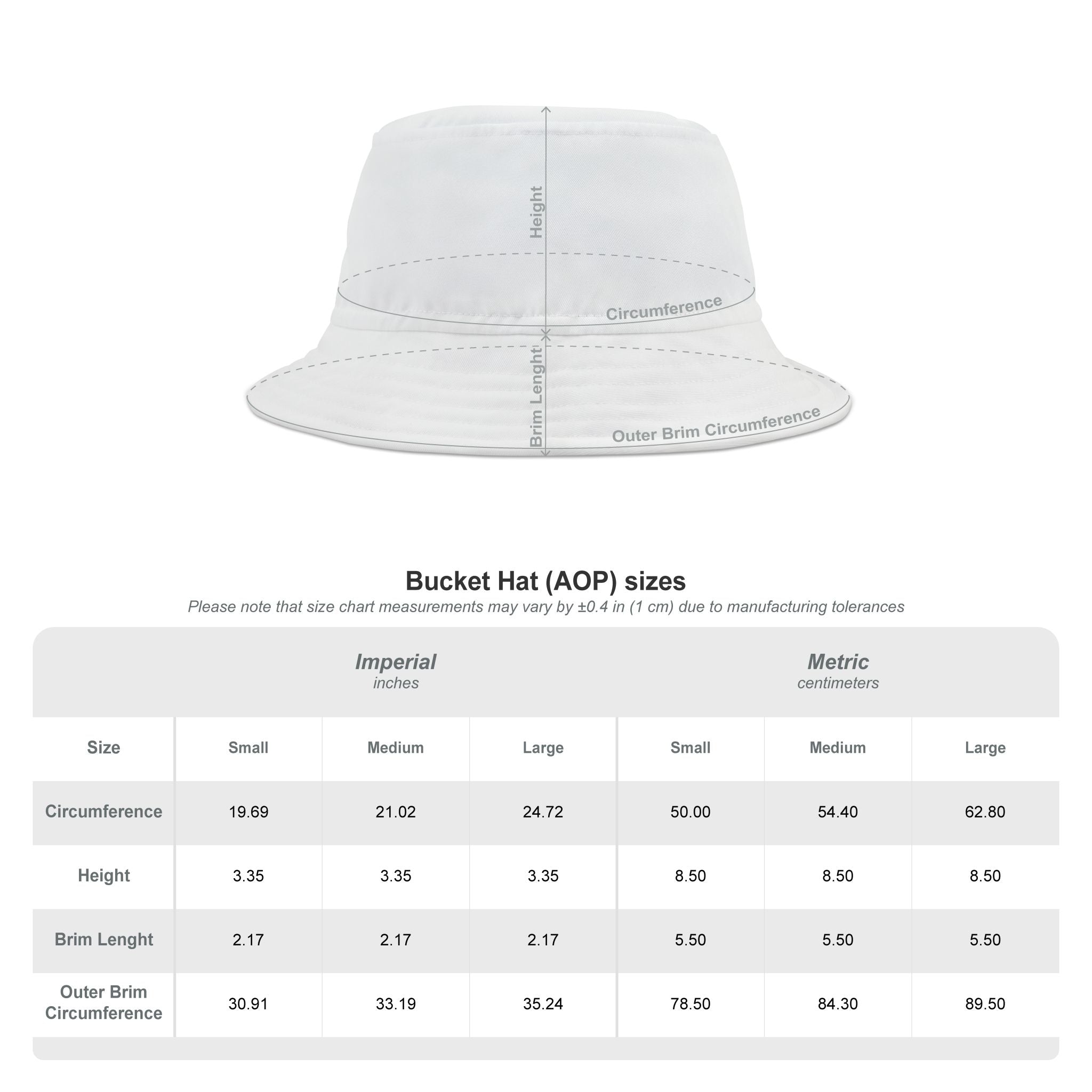 "Drink Water Bruh" — Bucket Hat — Blue Optical Illusion Print