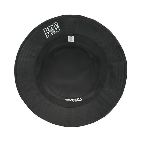 "Drink Water Babe" — Bucket Hat — Black/White